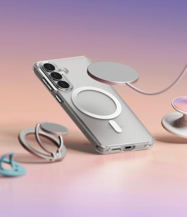 Bild 4, Ringke Samsung Galaxy S26 Skal MagSafe Fusion Transparent