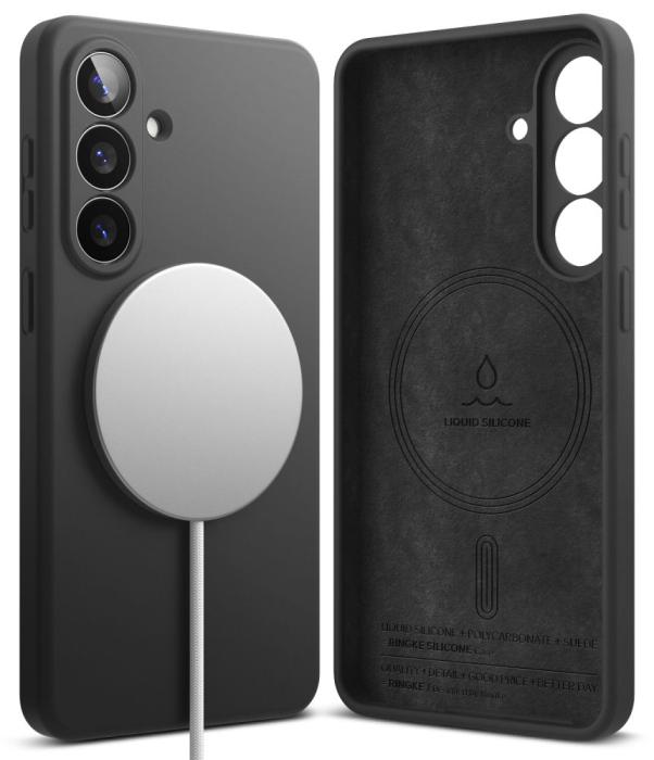 Bild 2, Ringke Samsung Galaxy S26 Skal MagSafe Silicone Svart