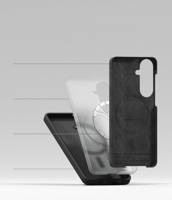 Bild 6, Ringke Samsung Galaxy S26 Skal MagSafe Silicone Svart