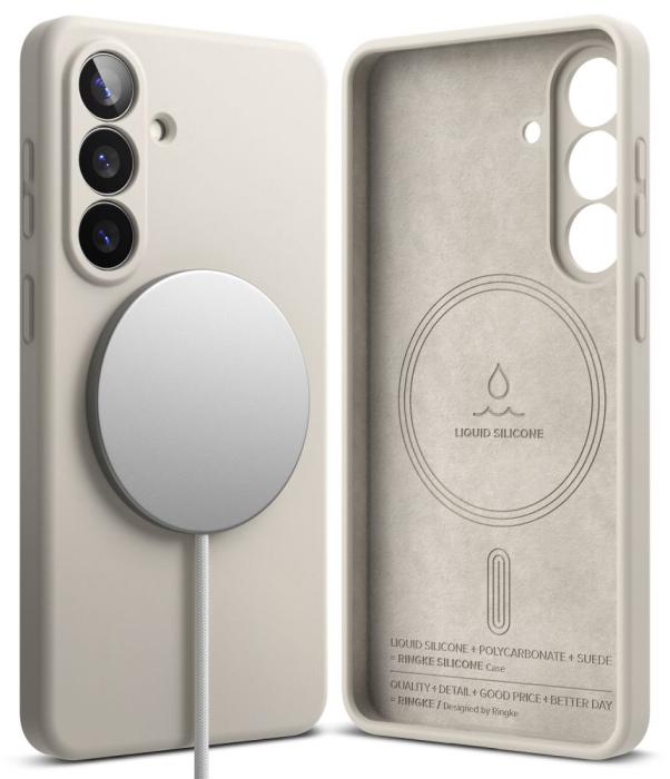 Bild 2, Ringke Samsung Galaxy S26 Skal MagSafe Silicone Stone