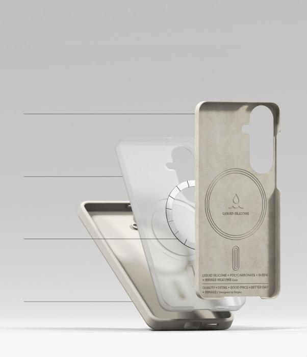 Bild 5, Ringke Samsung Galaxy S26 Skal MagSafe Silicone Stone