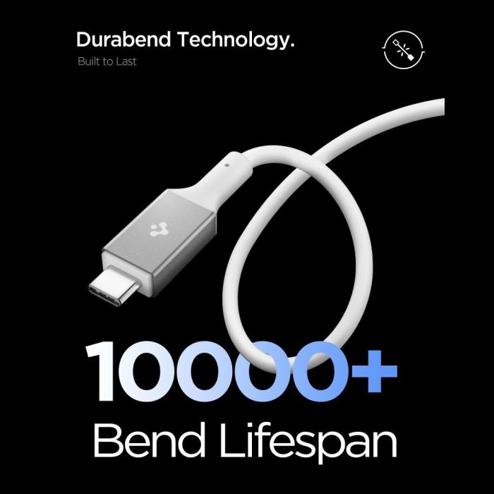 Bild 5, Spigen 1.2m 240W USB-C - USB-C Kabel Essential Vit