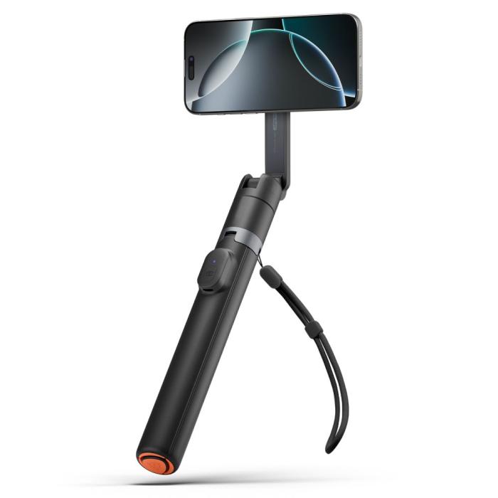 Bild 3, Spigen 168 cm MagSafe Bluetooth Selfiestick Tripod Svart