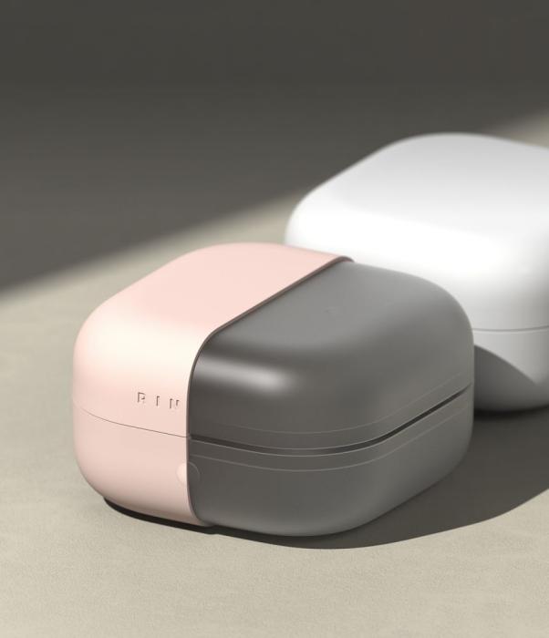 Bild 3, Ringke Galaxy Buds 4 / 4 Pro Skal Silikon Pink Sand