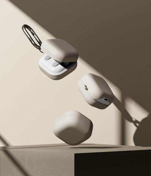 Bild 3, Ringke Galaxy Buds 4 / 4 Pro Skal Silikon Stone