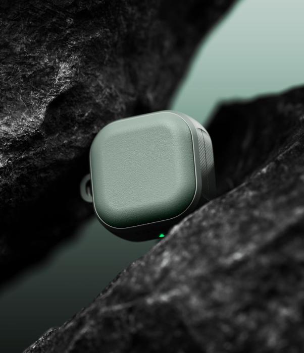 Bild 4, Ringke Galaxy Buds 4 / 4 Pro Skal MagSafe Onyx Sage Green