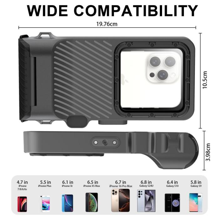 Bild 5, Tech-Protect Universal IPX8 Pro Dykning Vattentätt Fodral