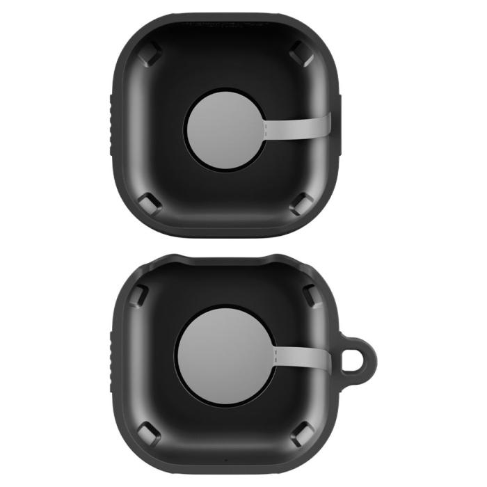 Bild 5, Spigen Galaxy Buds 4 / 4 Pro Skal Rugged Armor Matt Svart