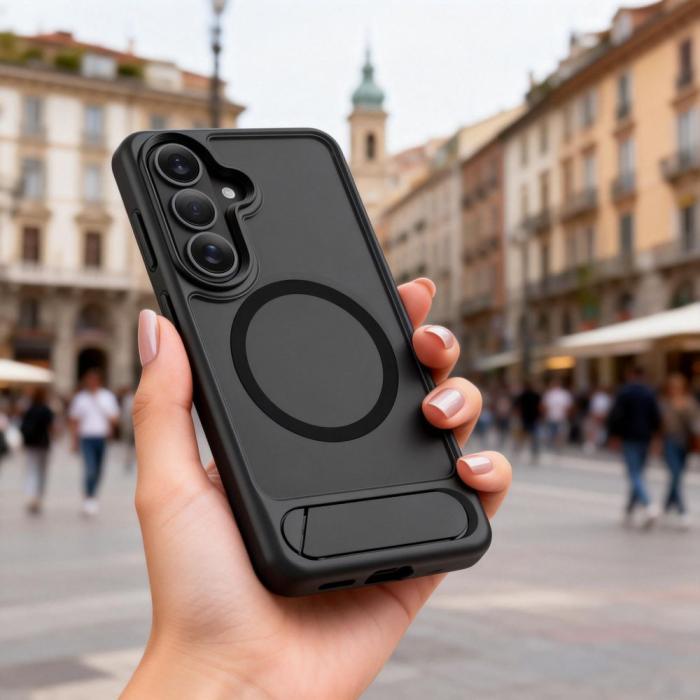 Bild 6, Tech-Protect Galaxy S26 Plus Skal MagSafe MagRack Matt Svart