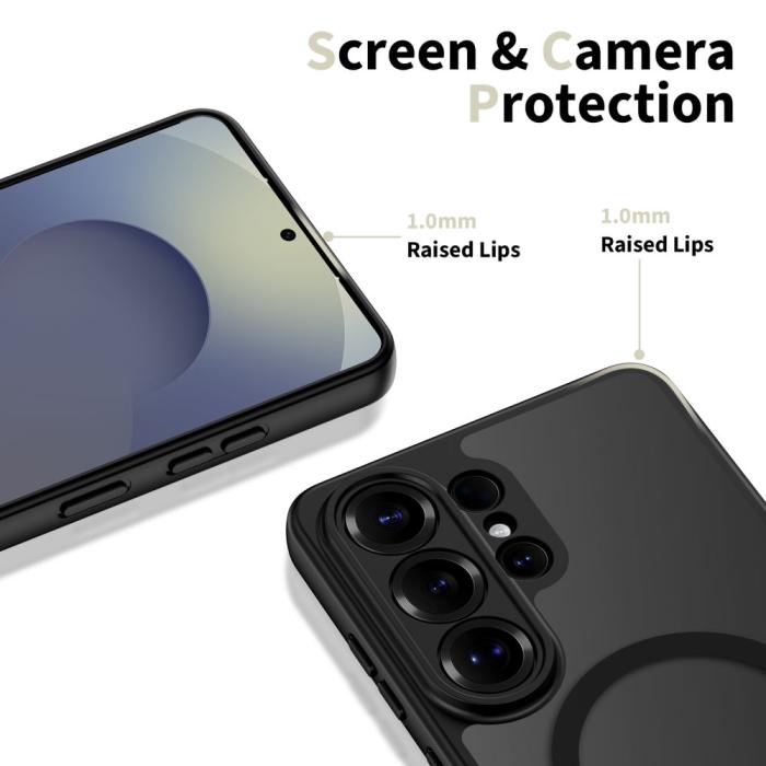 Bild 4, Tech-Protect Galaxy S26 Ultra Skal MagSafe BasicMag Matt Svart