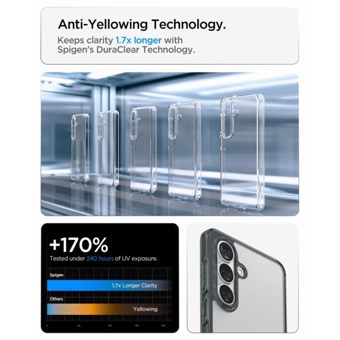Bild 6, Spigen Samsung Galaxy S26 Plus Skal Ultra Hybrid Space Crystal