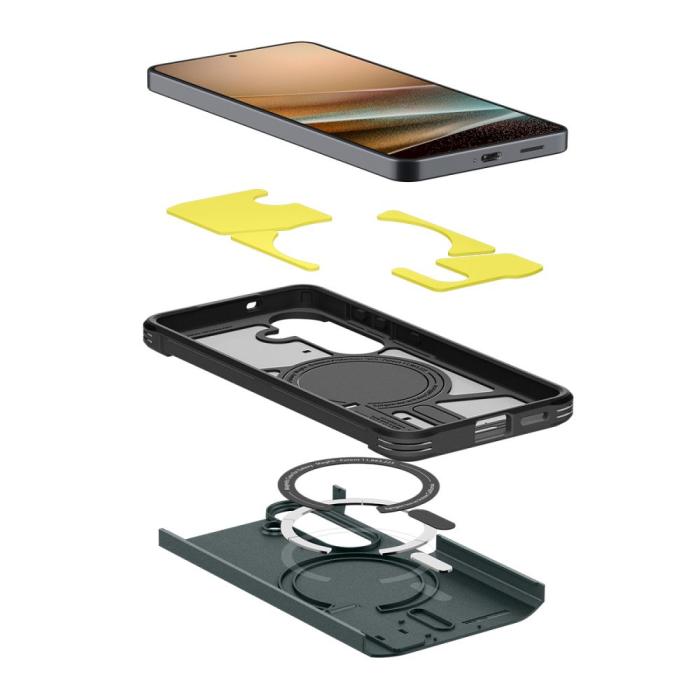 Bild 5, Spigen Galaxy S26 Plus Skal MagSafe Tough Armor Abyss Green