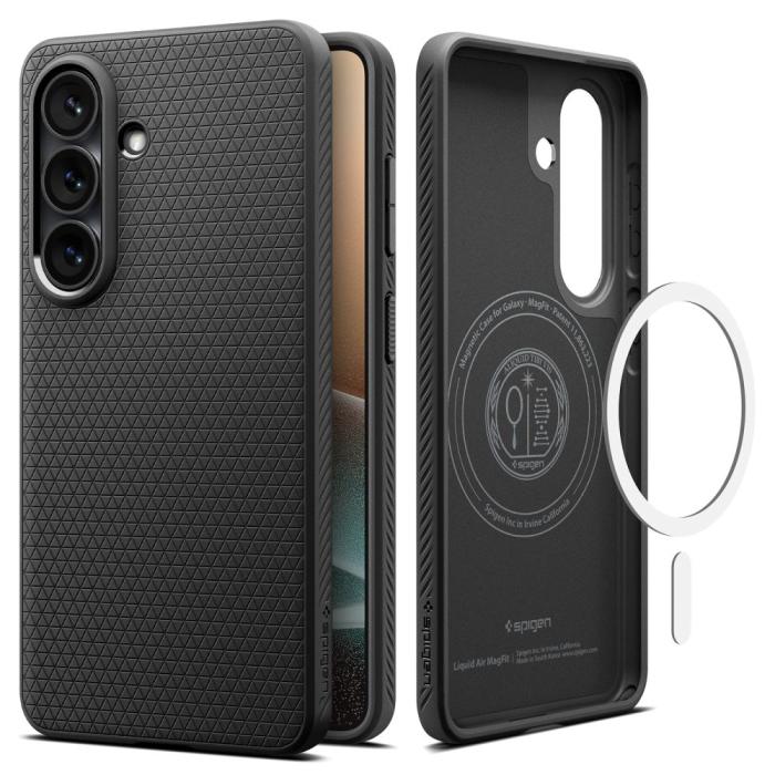 Bild 2, Spigen Galaxy S26 Plus Skal MagSafe Liquid Air Matt Svart