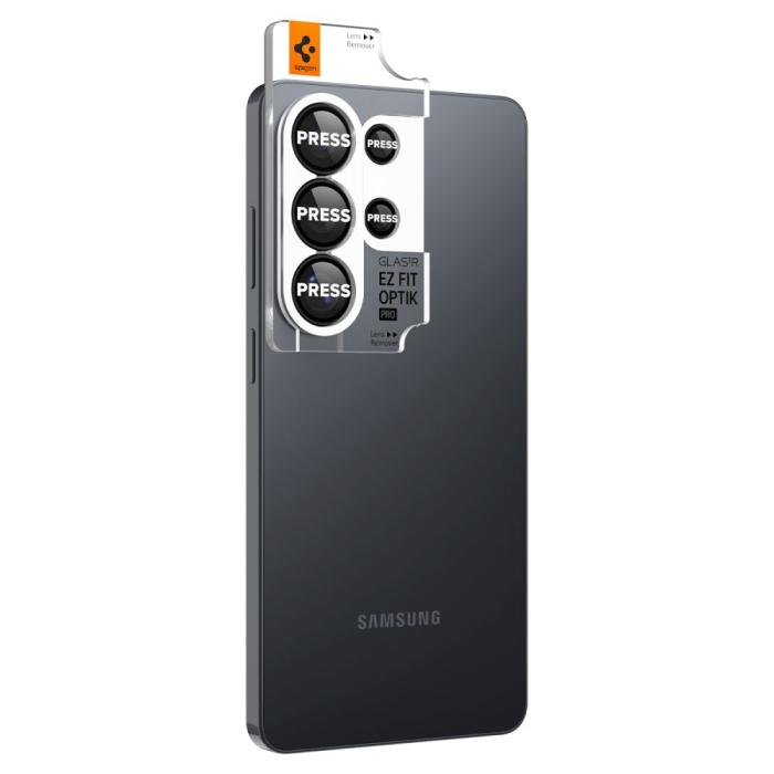 Bild 3, Spigen Galaxy S26 Ultra 2-PACK Linsskydd Optik Pro GLAS.tR 
