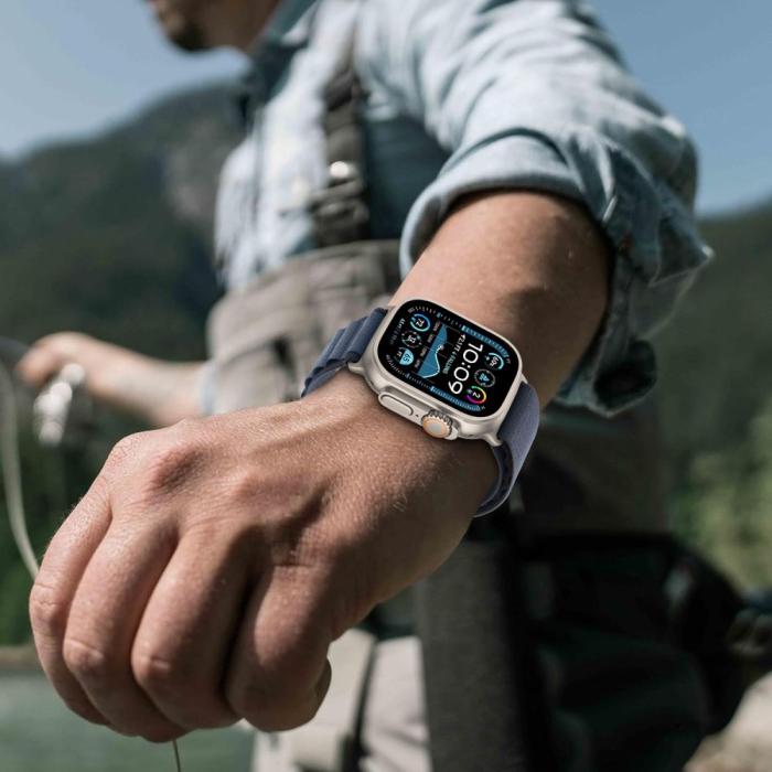 Bild 4, Tech-Protect Apple Watch 42/44/45/46/49 mm Armband Nylon Pro
