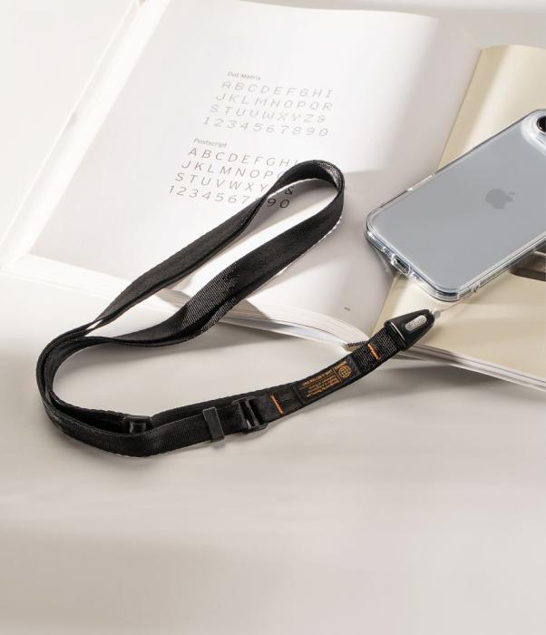 Bild 5, Ringke Mobilsnöre Lanyard Strap CrossBody Svart