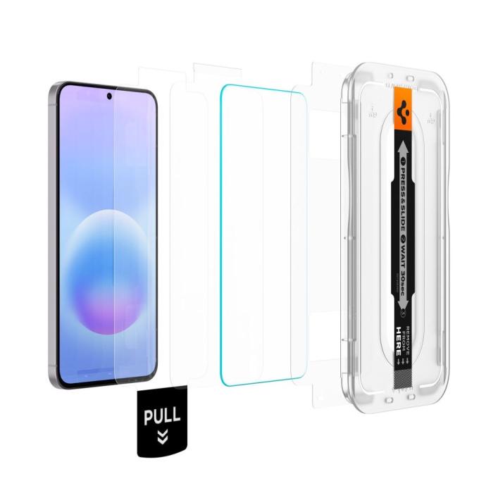 Bild 2, Spigen Galaxy A57 5G 2-PACK Skärmskydd GLAS.tR 