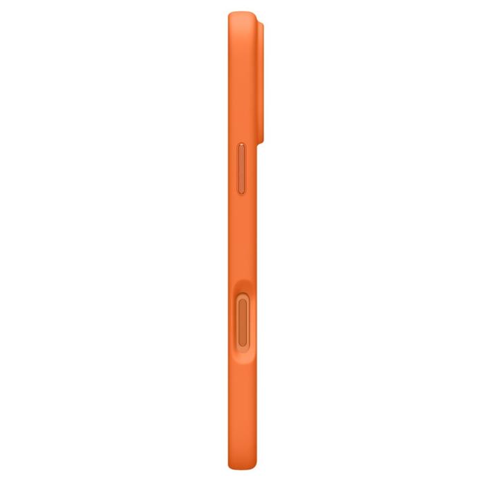 Bild 5, Spigen iPhone 17 Pro Skal MagSafe Silicone Fit Cosmic Orange