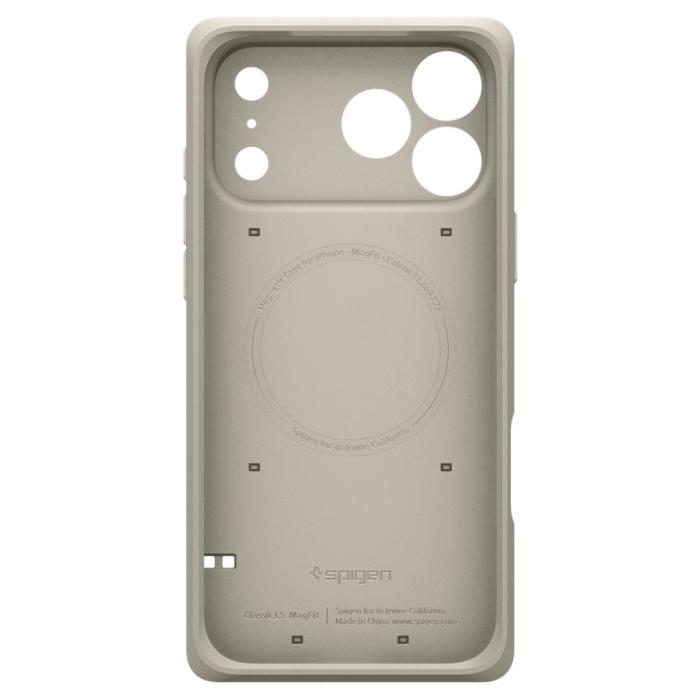 Bild 4, Spigen iPhone 17 Pro Max Skal MagSafe Classic LS Stone