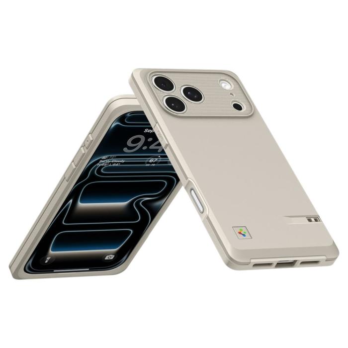 Bild 6, Spigen iPhone 17 Pro Max Skal MagSafe Classic LS Stone