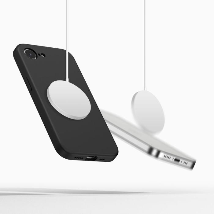 Bild 4, Tech-Protect iPhone 17e / 16e Skal MagSafe Silicone Svart