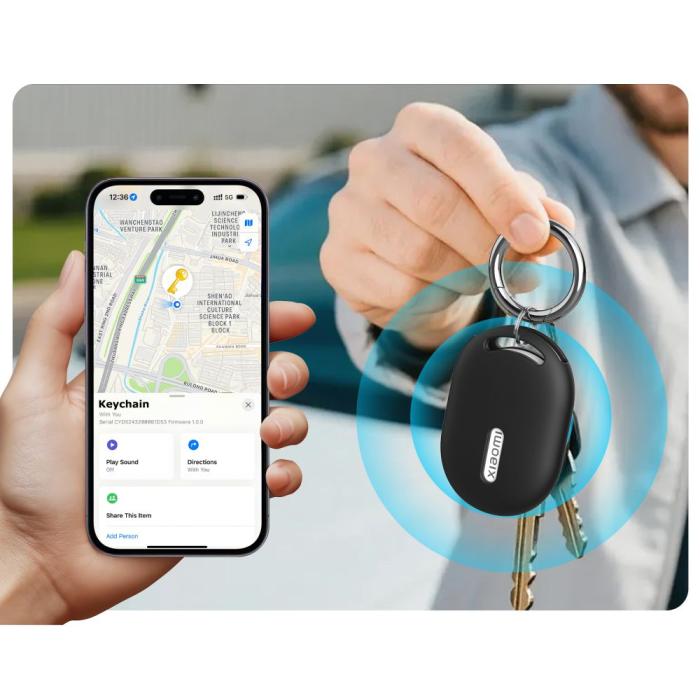 Bild 6, Tech-Protect Xiaomi Tag Skal Icon Svart