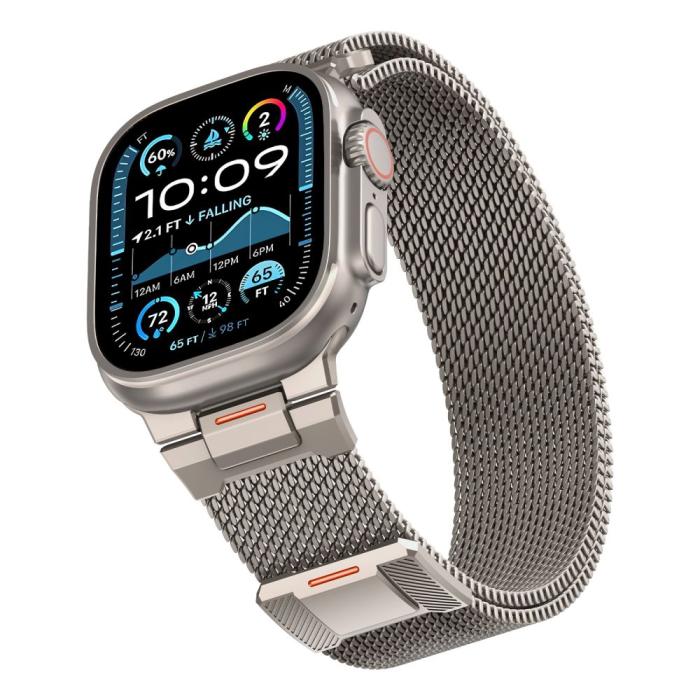 Bild 3, Tech-Protect Apple Watch 42/44/45/46/49 mm Armband Milano VanGuard