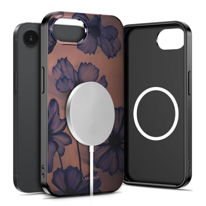 Bild 2, Tech-Protect iPhone 17e / 16e Skal MagSafe Lamano Velvet Night