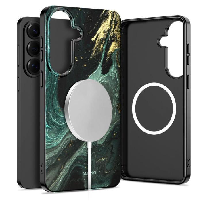 Bild 2, Tech-Protect Galaxy A57 5G Skal MagSafe Lamano Verde Aura