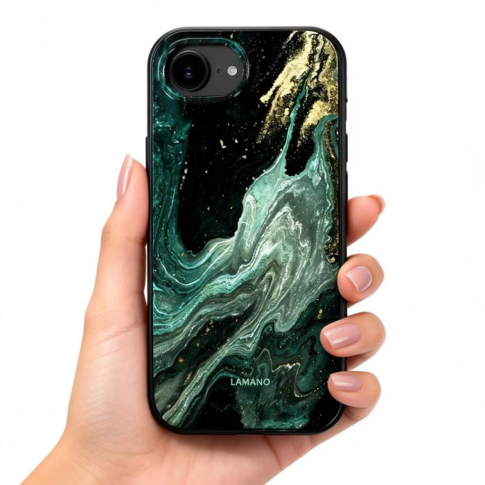 Bild 4, Tech-Protect iPhone 17e / 16e Skal MagSafe Lamano Verde Aura