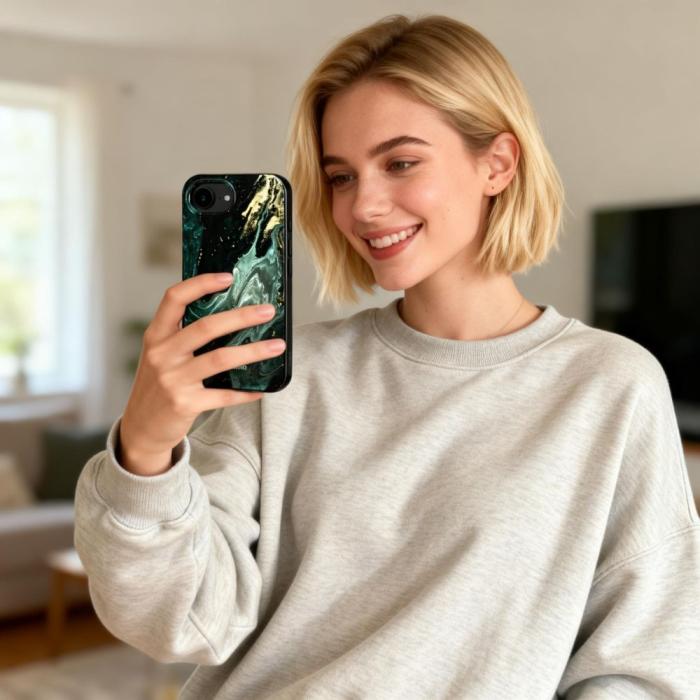 Bild 6, Tech-Protect iPhone 17e / 16e Skal MagSafe Lamano Verde Aura