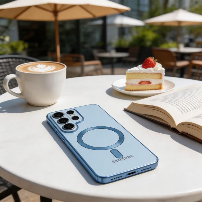 Bild 6, Tech-Protect Galaxy S26 Ultra Skal MagSafe MagFlex Sky Blue