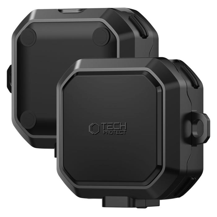 Bild 2, Tech-Protect Galaxy Buds 4 / 4 Pro Skal MagSafe Carbonox Svart