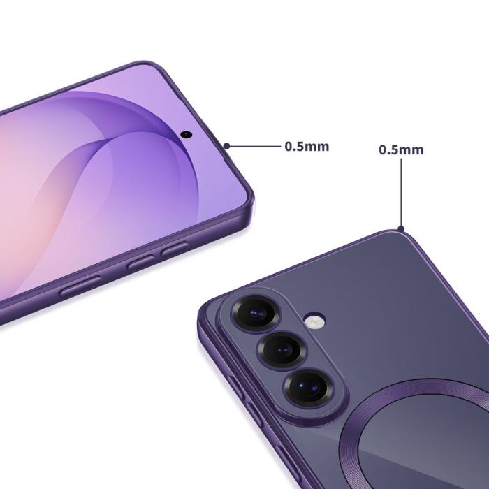 Bild 4, Tech-Protect Galaxy S26 Skal MagSafe MagFlex Cobalt Violet