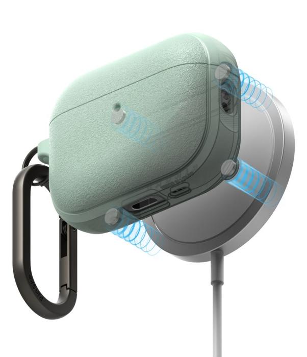 Bild 2, Ringke AirPods Pro 3 Skal MagSafe Onyx Mint