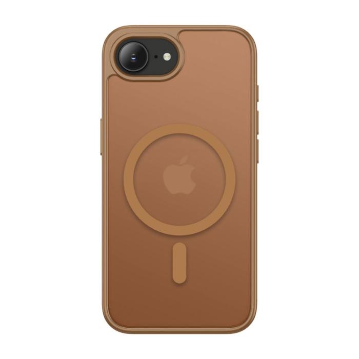 Bild 2, Tech-Protect iPhone 17e / 16e Skal MagSafe BasicMag Matt Brun