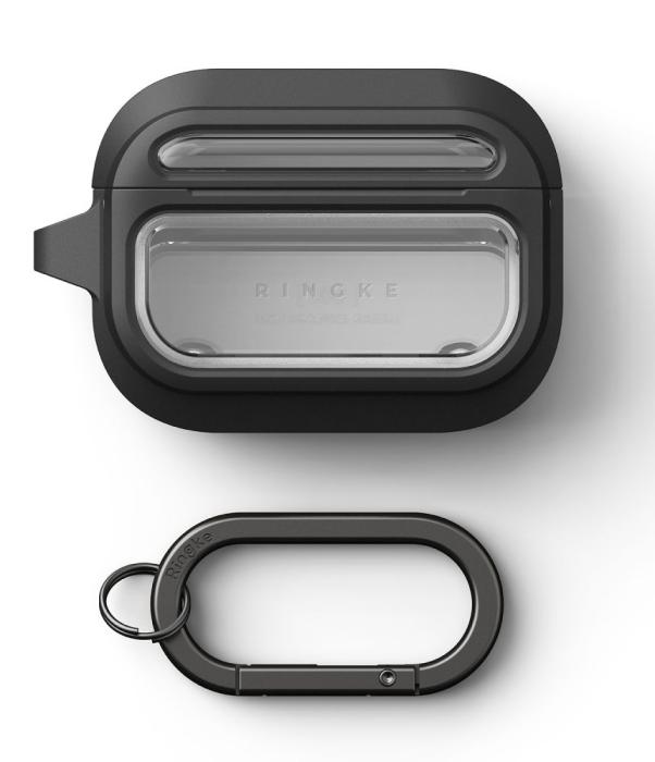 Bild 3, Ringke AirPods Pro 3 Skal MagSafe UX Svart / Transparent