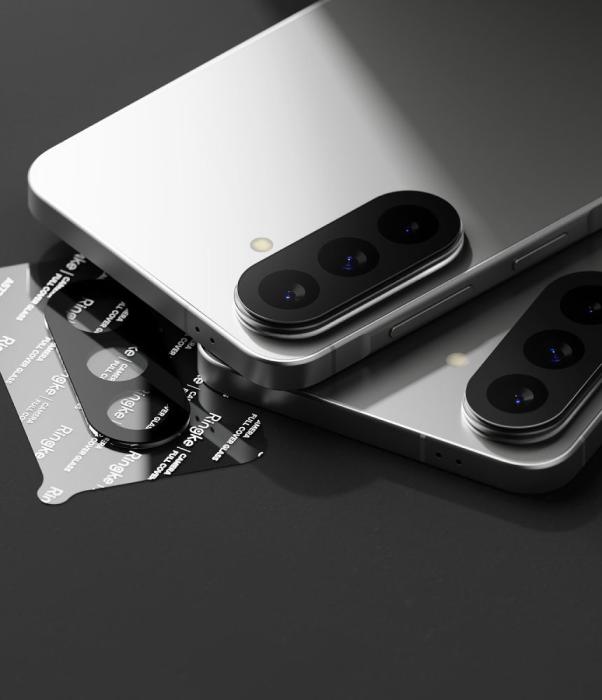 Bild 4, Ringke Galaxy A57 / A37 2-PACK Linsskydd Härdat Glas Svart