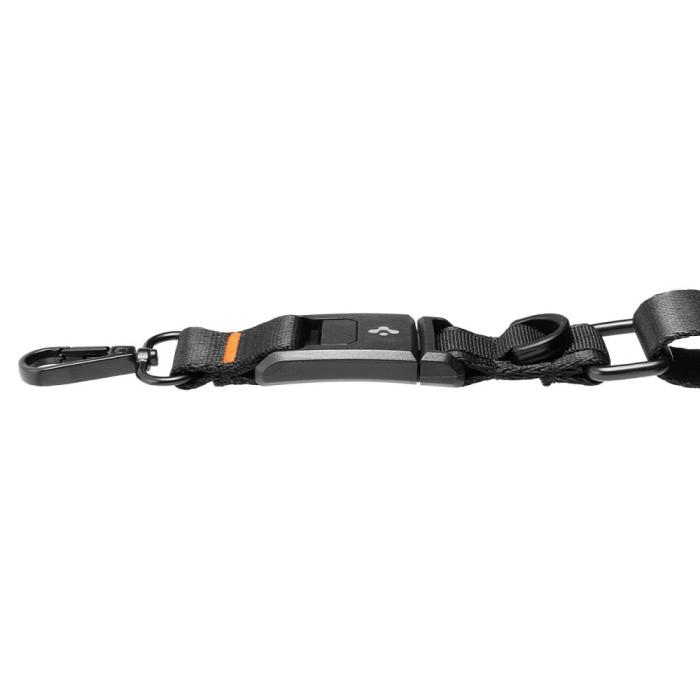 Bild 4, Spigen Universalt Mobilsnöre Lanyard Strap Crossbody Svart