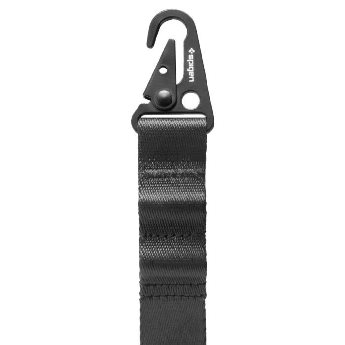 Bild 5, Spigen Universalt Mobilsnöre Lanyard Strap Crossbody Svart