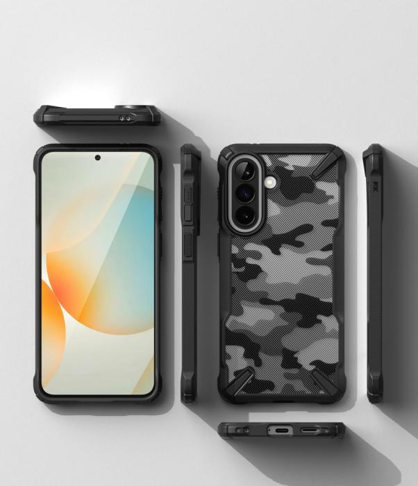 Bild 4, Ringke Samsung Galaxy A57 5G Skal Fusion X Camo Svart