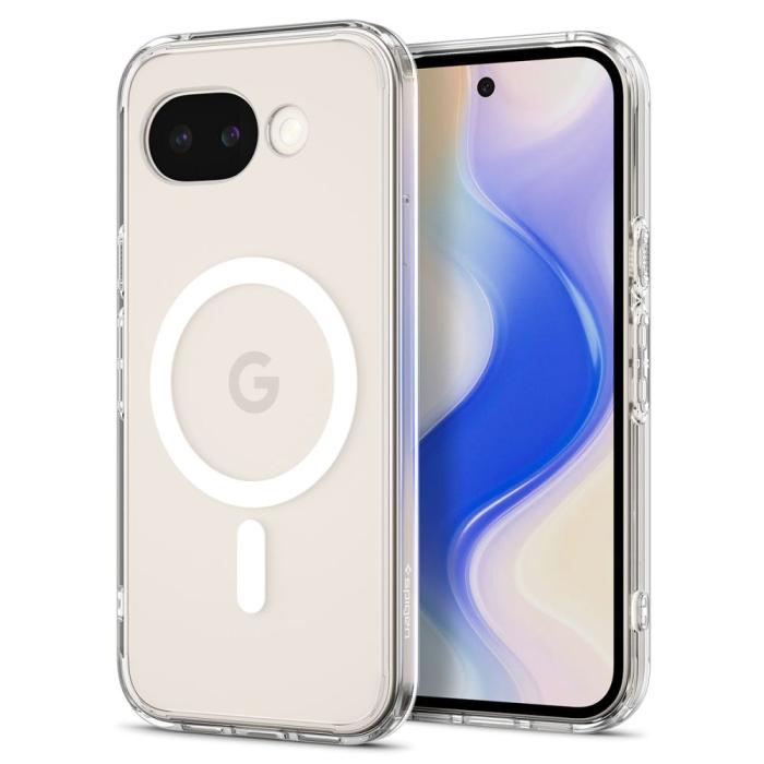 Bild 2, Spigen Google Pixel 10a Skal MagSafe Ultra Hybrid Transparent/Vit