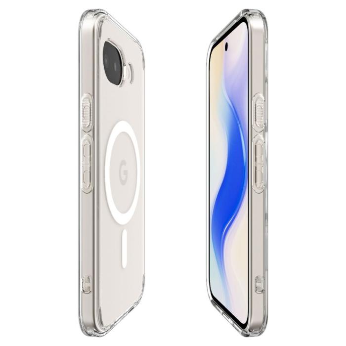 Bild 6, Spigen Google Pixel 10a Skal MagSafe Ultra Hybrid Transparent/Vit