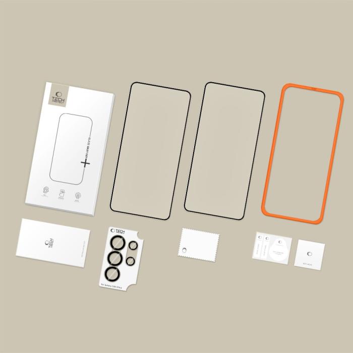 Bild 3, Tech-Protect Galaxy S26 Ultra 3-PACK Skärmskydd / Linsskydd
