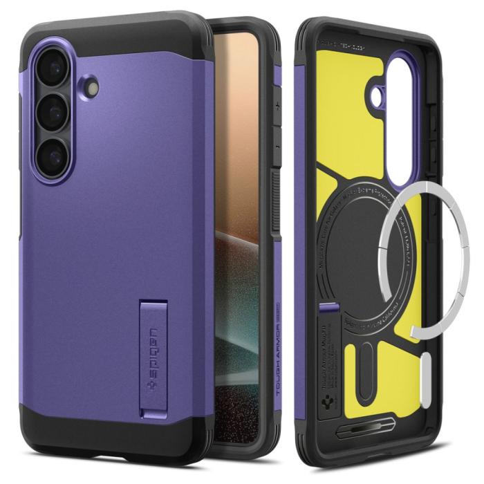 Bild 2, Spigen Galaxy S26 Plus Skal MagSafe Tough Armor Ash Violet