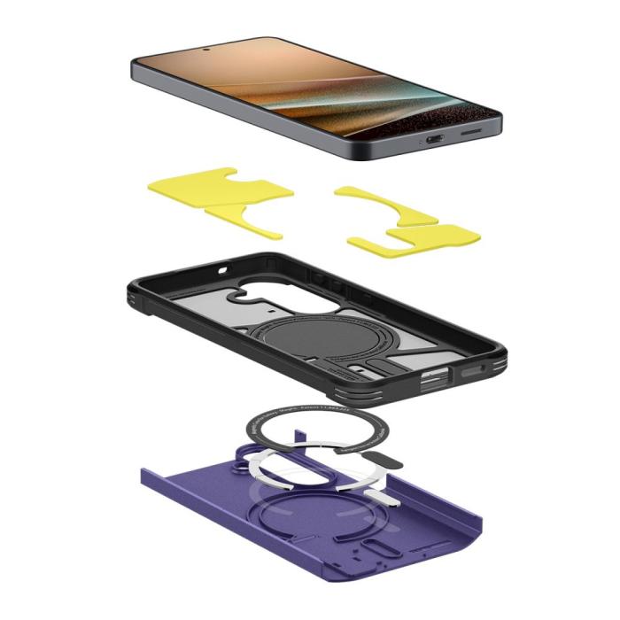 Bild 5, Spigen Galaxy S26 Plus Skal MagSafe Tough Armor Ash Violet