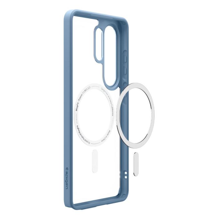 Bild 5, Spigen Galaxy S26 Ultra Skal MagSafe Ultra Hybrid Light Blue