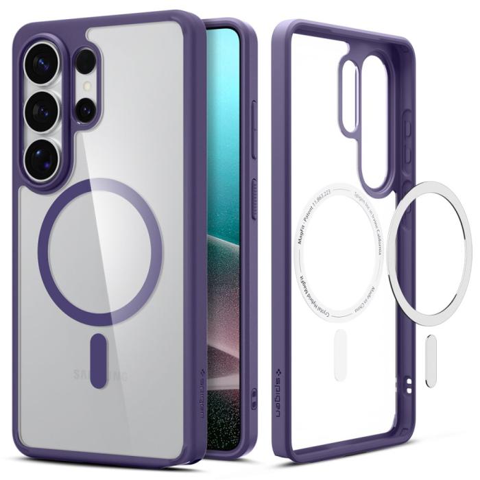 Bild 2, Spigen Galaxy S26 Ultra Skal MagSafe Ultra Hybrid Deep Purple
