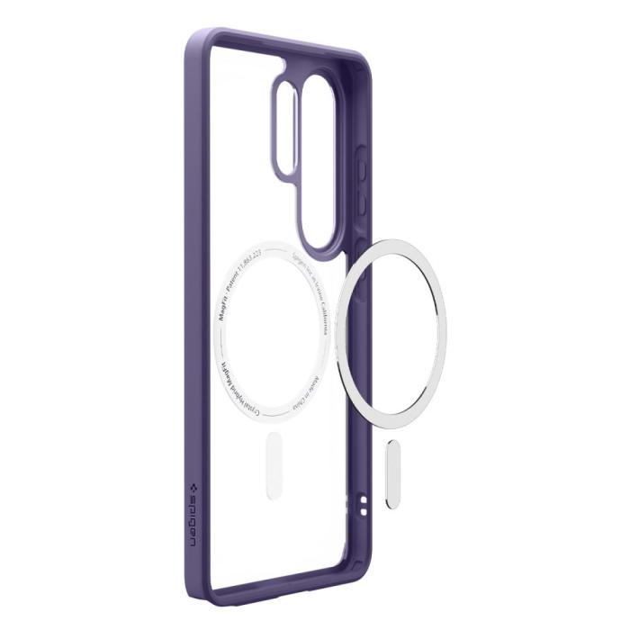 Bild 5, Spigen Galaxy S26 Ultra Skal MagSafe Ultra Hybrid Deep Purple