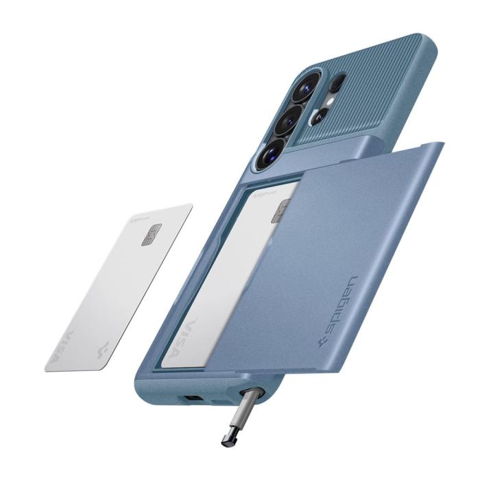 Bild 5, Spigen Samsung Galaxy S26 Ultra Skal Slim Armor CS Light Blue